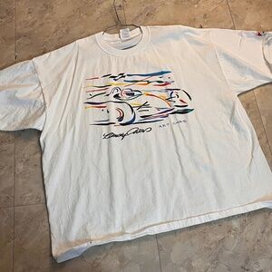 Vintage 1999 Randy Owens F1 Racing “Art Cars” Tshirt 2XL White Jerzees Rare Mens